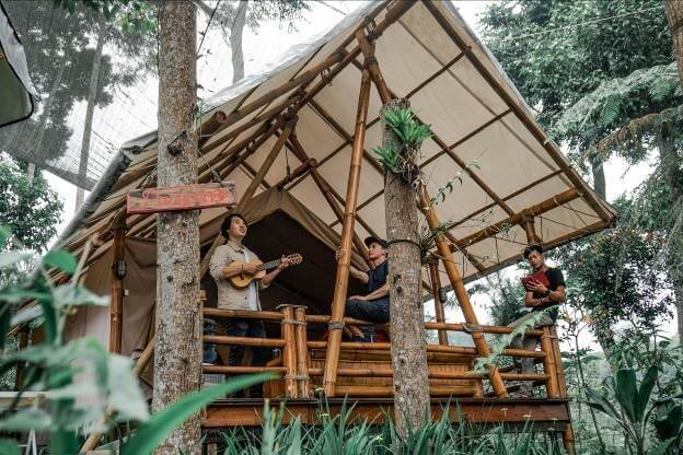 Kemah Tanpa Ribet Di Glamping Pondok Rasamala